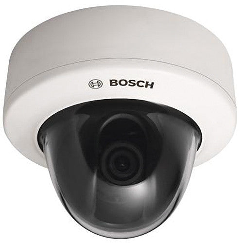 Bosch VDC-480V09-10 - FlexiDome-XF Indoor with Night Sense, 540TVL, 12VDC/24VAC, 9-22mm AI - Flush Mount - PAL