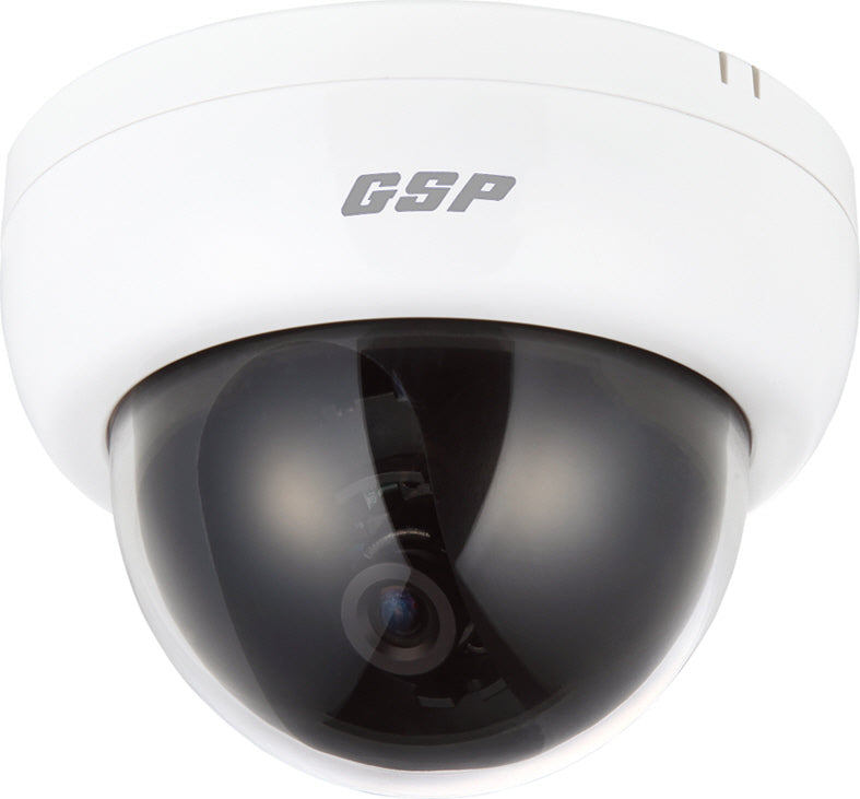 GSP - 3 Axis, D/N Indoor Dome, 600TVL, OSD, Fixed lens 4mm, 12VDC only - PAL