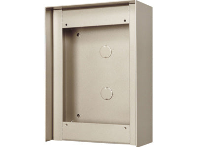 GT-102HB - Aiphone Surface mounting box complete with hood for 2 GT modules (requires 1 GF2F)