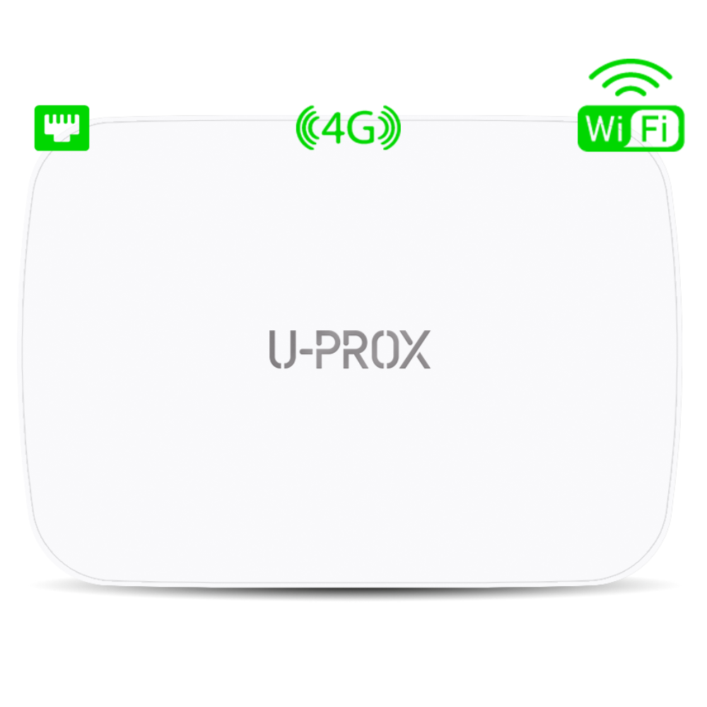 MPX LE - U-Prox Wireless Control Hub, Supports up to 250 zones, 30 partitions.  4G+Wi-Fi +LAN