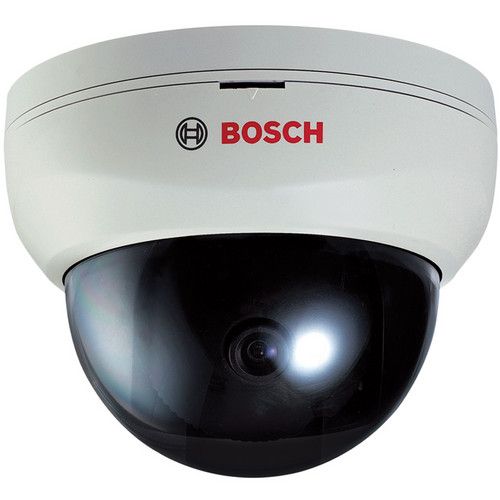 Bosch VDC-250F04-10 - Indoor Dome Camera, 540TVL, D/N, ICR, 3.8mm, 3-Axis, 12/24V - PAL