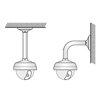 GSP - Wall / Ceiling Mount Bracket for 3.5" Dome Series - PAL