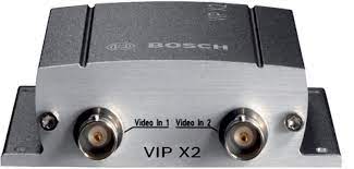 Bosch VIPX2 - VIPX2 Encoder, 2 Inputs, 2 MPEG4 Streams