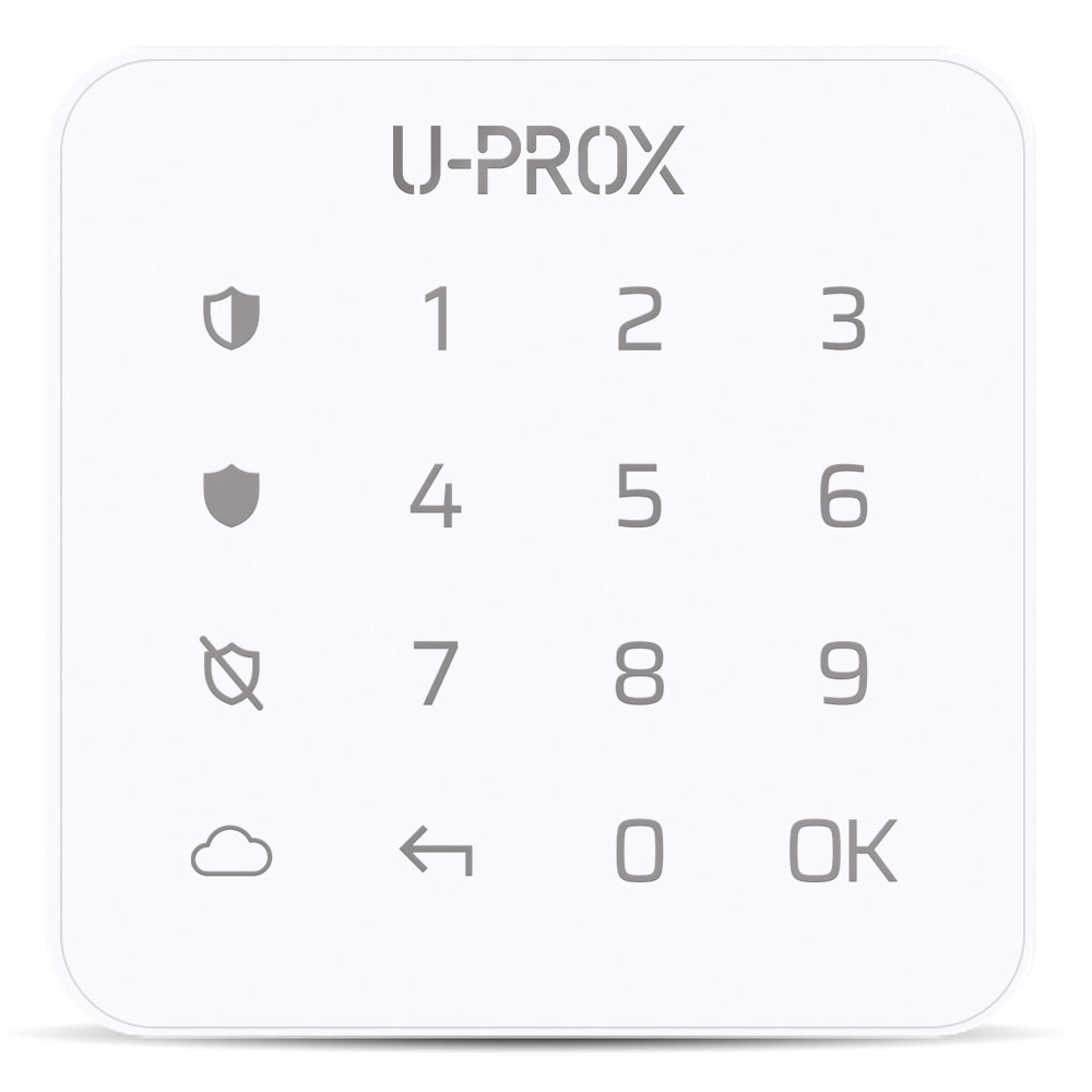 U-Prox Keypad G1 - Wireless Miniature keypad with touch surface for one group