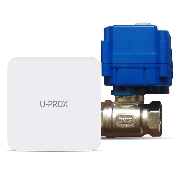 U-Prox KLD DN15 - 12V motorized valve 3/2″ or 1/2″ with manual control