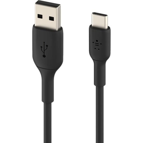 CAB001BT3MBK - Belkin BOOST CHARGE, USB-C to USB-A Cable - 3 m USB/USB-C Data Transfer Cable - First End: 1 x USB Type C