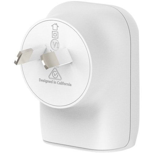 WCB007AUWH - Belkin Dual Wall Charger with PPS 37W - 37 W - White