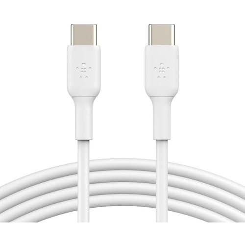 CAB003BT2MWH - Belkin BOOST CHARGE USB-C to USB-C Cable (2m / 6.6ft, White) - 2 m USB-C Data Transfer Cable for iPad mini, Smartphone