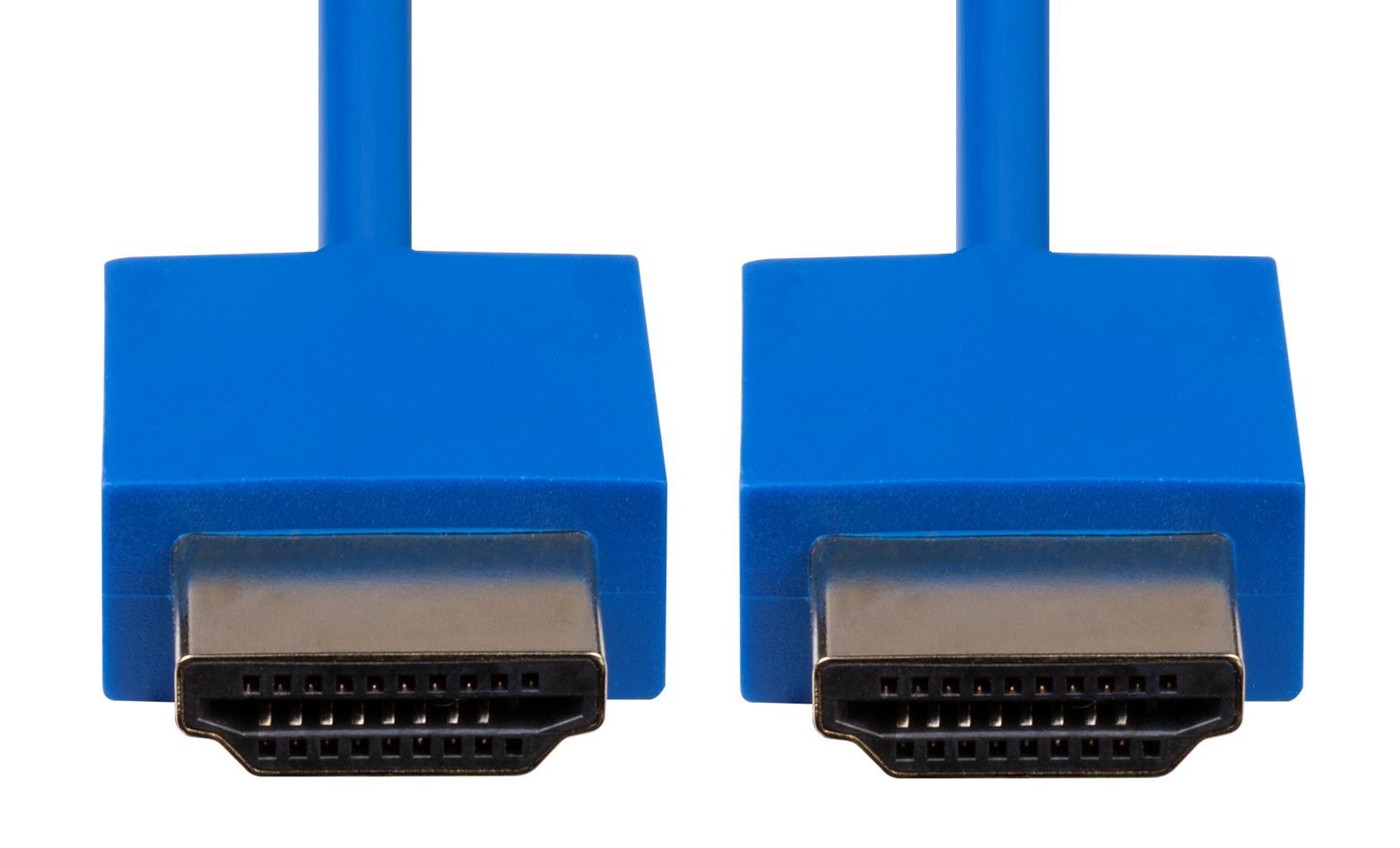 DYNAMIX_0.5M_HDMI_BLUE_Nano_High_Speed_With_Ethernet_Cable._Designed_for_UHD_Display_up_to_4K2K@60Hz._Slimline_Robust_Cable._Supports_CEC_2.0,_3D,_&_ARC._Supports_Up_to_32 688