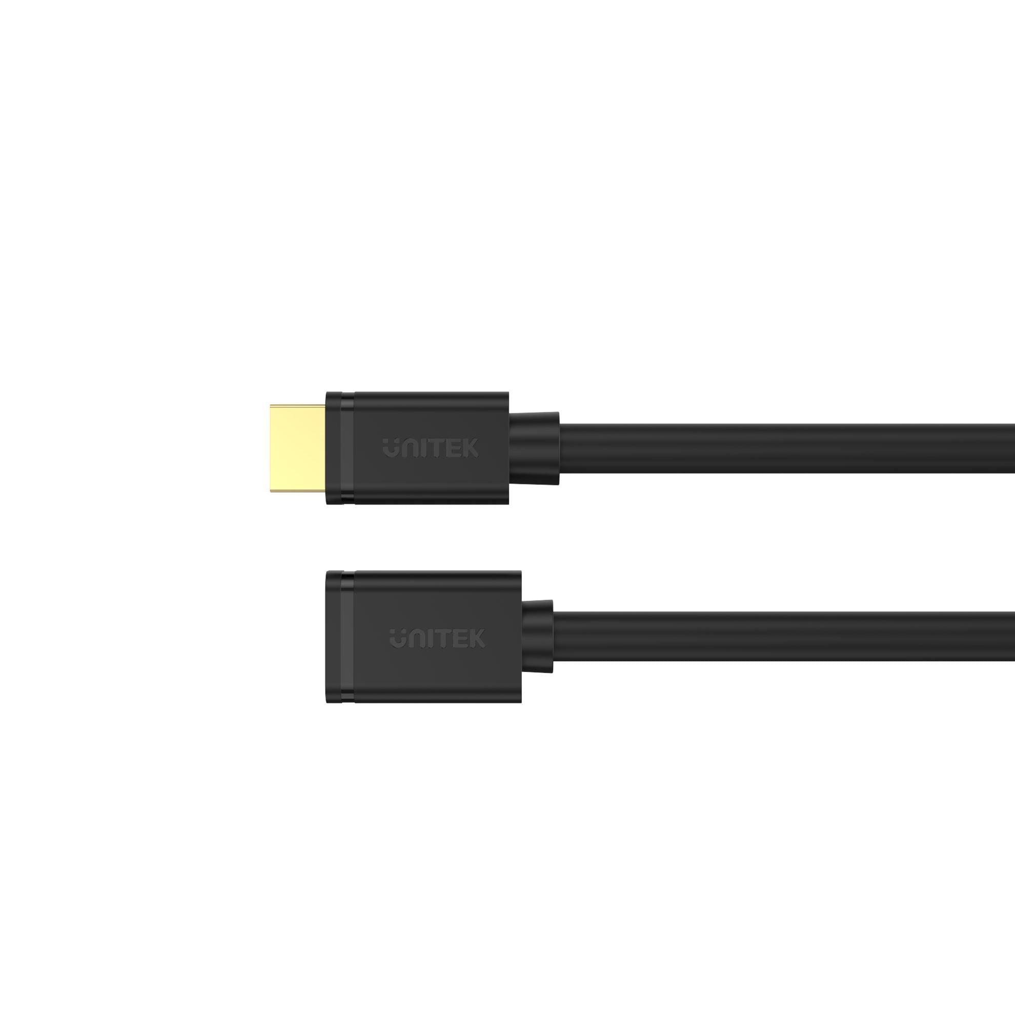 Y-C166K Y-C166K Unitek 3M HDMI 2.0 Extension Male to HDMI Female Cable. - 0