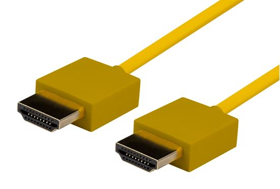 DYNAMIX_0.5M_HDMI_YELLOW_Nano_High_Speed_With_Ethernet_Cable._Designed_for_UHD_Display_up_to_4K2K@60Hz._Slimline_Robust_Cable._Supports_CEC_2.0,_3D,_&_ARC._Supports_Up_to_32_July_ON_SALE_-_Up_to_50%_OFF 796