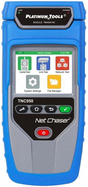 PLATINUM TOOLS Net Chaser Ethernet Speed Certifier & Network Tester. - 0