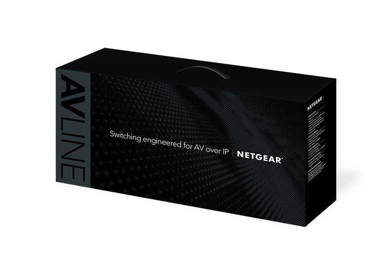 GSM4212P - Netgear AV Line M4250-10G2F-PoE+ 8x1G PoE+ 125W 2x1G and 2xSFP Managed Switch