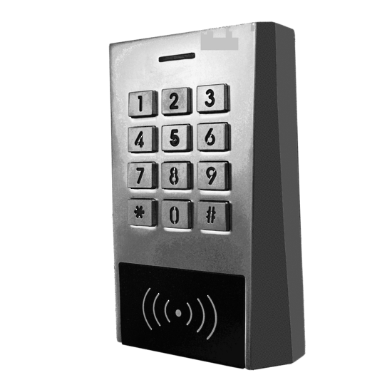 PW-WIEGAND SK1 - Zinc Alloy Outdoor Prox/Pin Reader Flush Box Style Keypad. IP66.