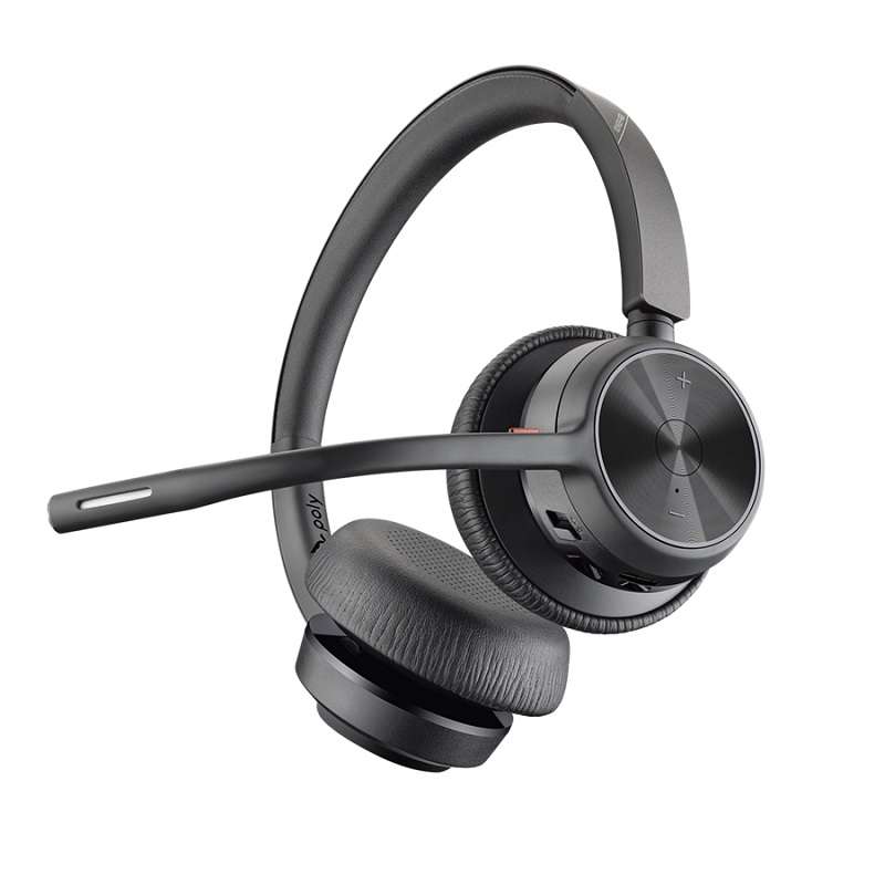 218475-02 - Poly Voyager 4320-M Teams Edition USB-A Bluetooth Headset – No Stand - 0