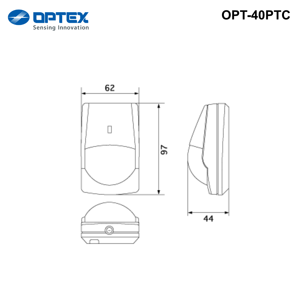 OPT-RX-40PTC - Optex - Quad Element Pet Immunity PIR - 0