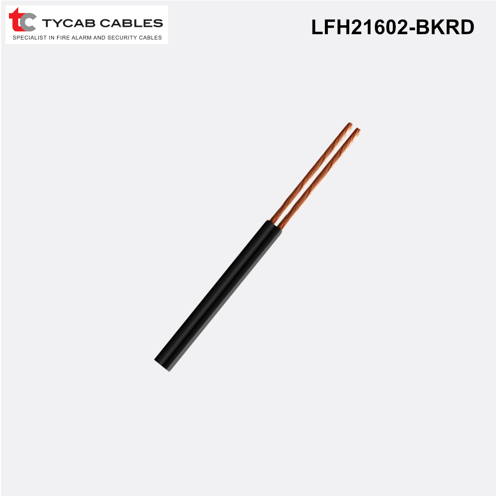 LFH21602 - Tycab Speaker Cable 0.5mm Grey or Black, 100m or 500m - 0