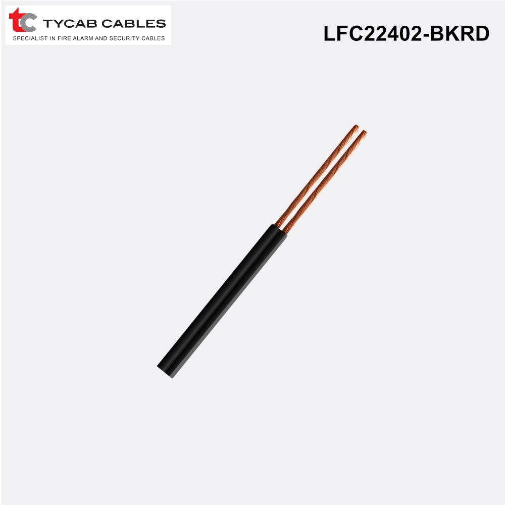 LFC22402 - Tycab Speaker Cable 0.75mm Grey or Black, 100m or 500m - 0