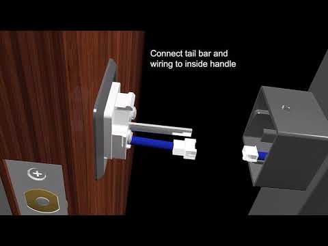 Grange - dormkaba Digital Door Smart Lock- Entrance Pull Handle-14