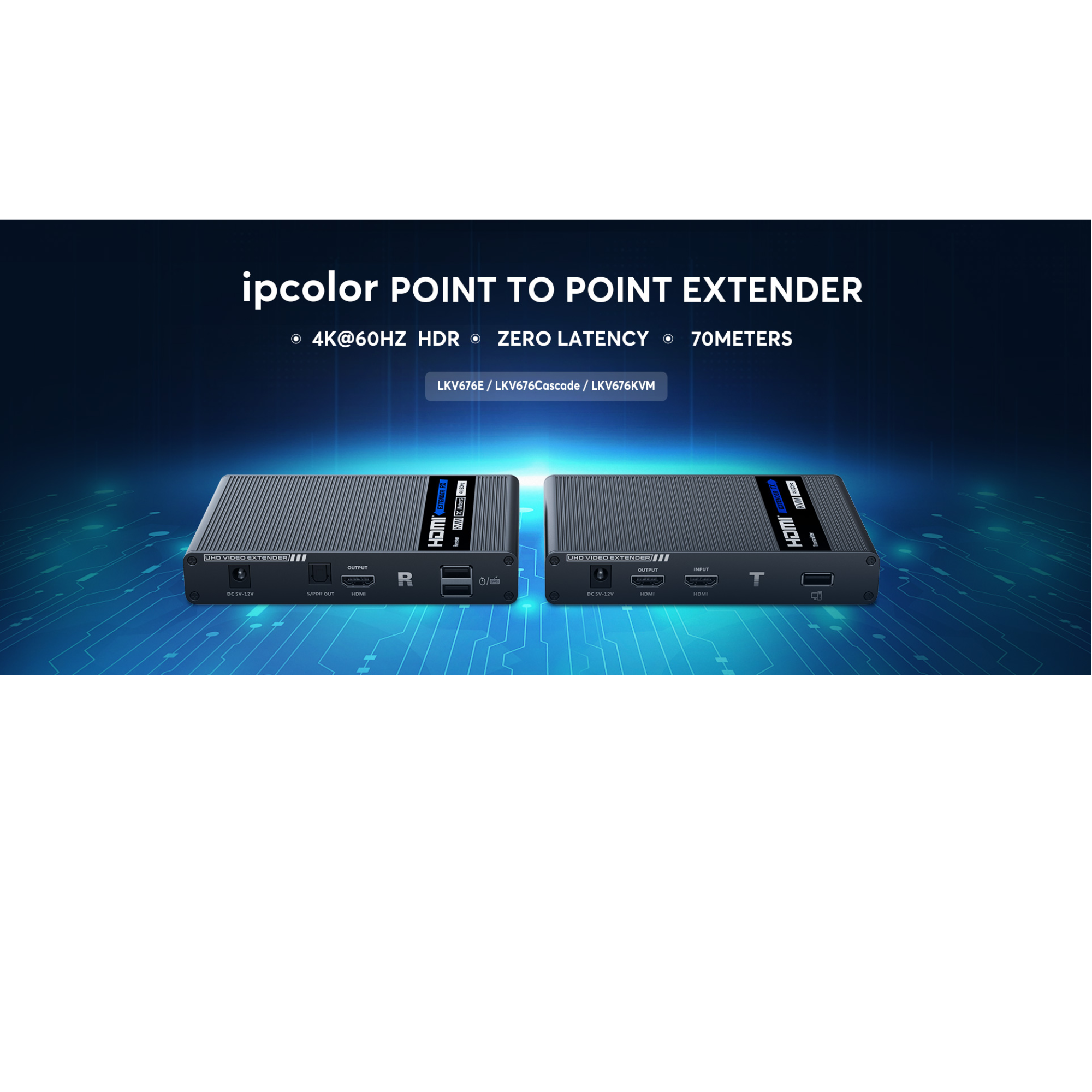 HDMI Extenders Over IP