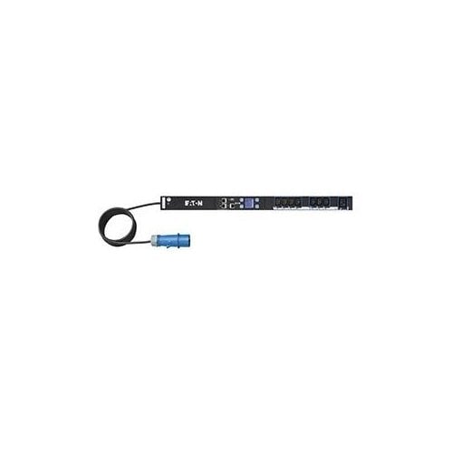 Eaton ePDU Switched 8-Outlets PDU - Switched - IEC 60309 16A - 1 x IEC 60320 C19 - Network (RJ-45) - 0U - Vertical - Rack-mountable

