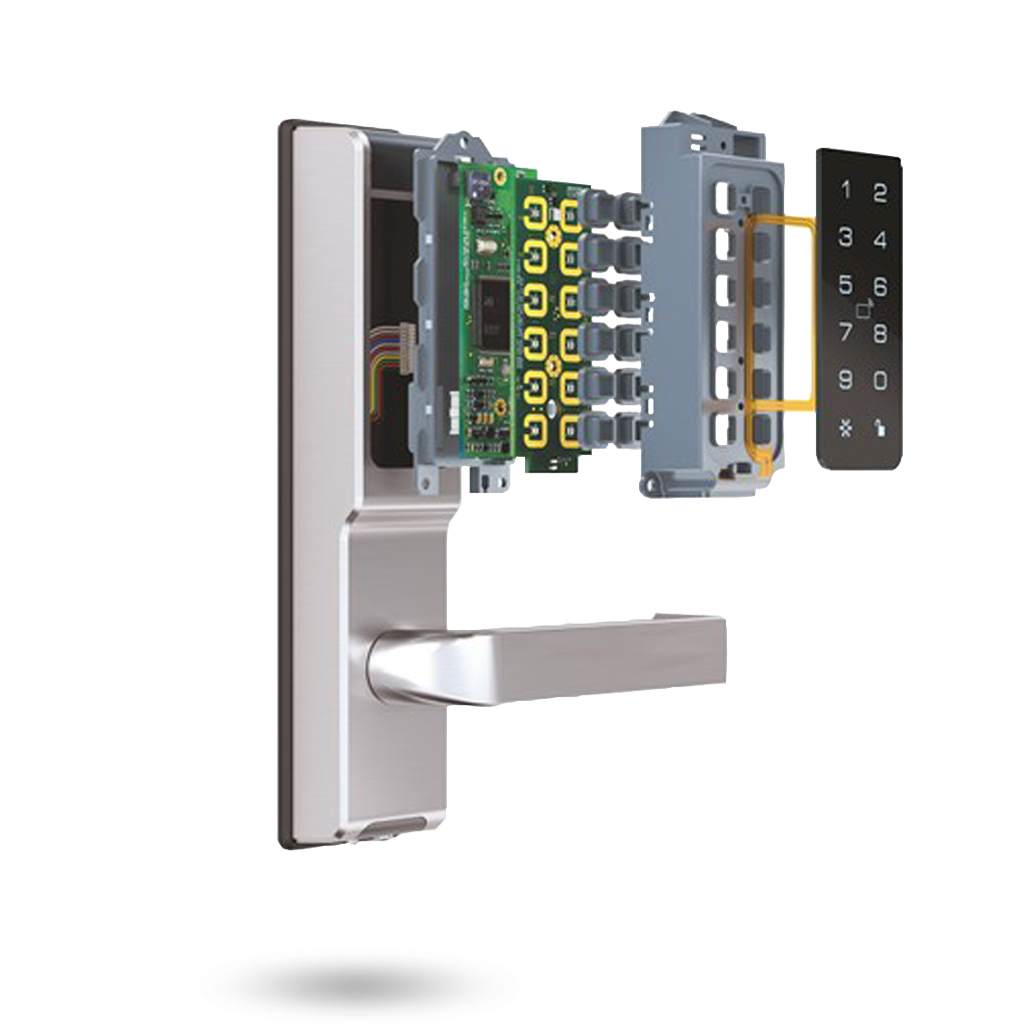 CTX530SC/530 - Lockwood CORTEX®Digital Lock Card + PIN with Latch