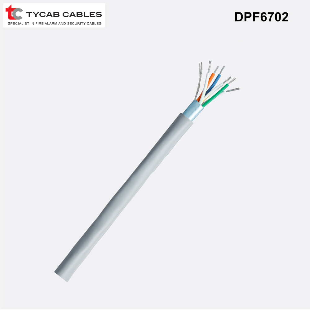 DPF6702-C - Tycab 3 Pair Twisted 0.22mm Data Cable Shielded Copper - 100m