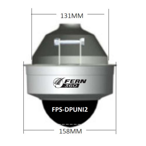 FPSIP-DP1500NET - FERN360 Adjustable Dropper Pole 1500-2900mm – Data Products - White or Black
