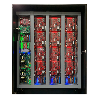 FPAC-BC4 - FERN360 4 Out Lock distribution module, fused at 3A per Output, each Output selectable for FAI, failsafe, failsecure, Bus1 or Bus2