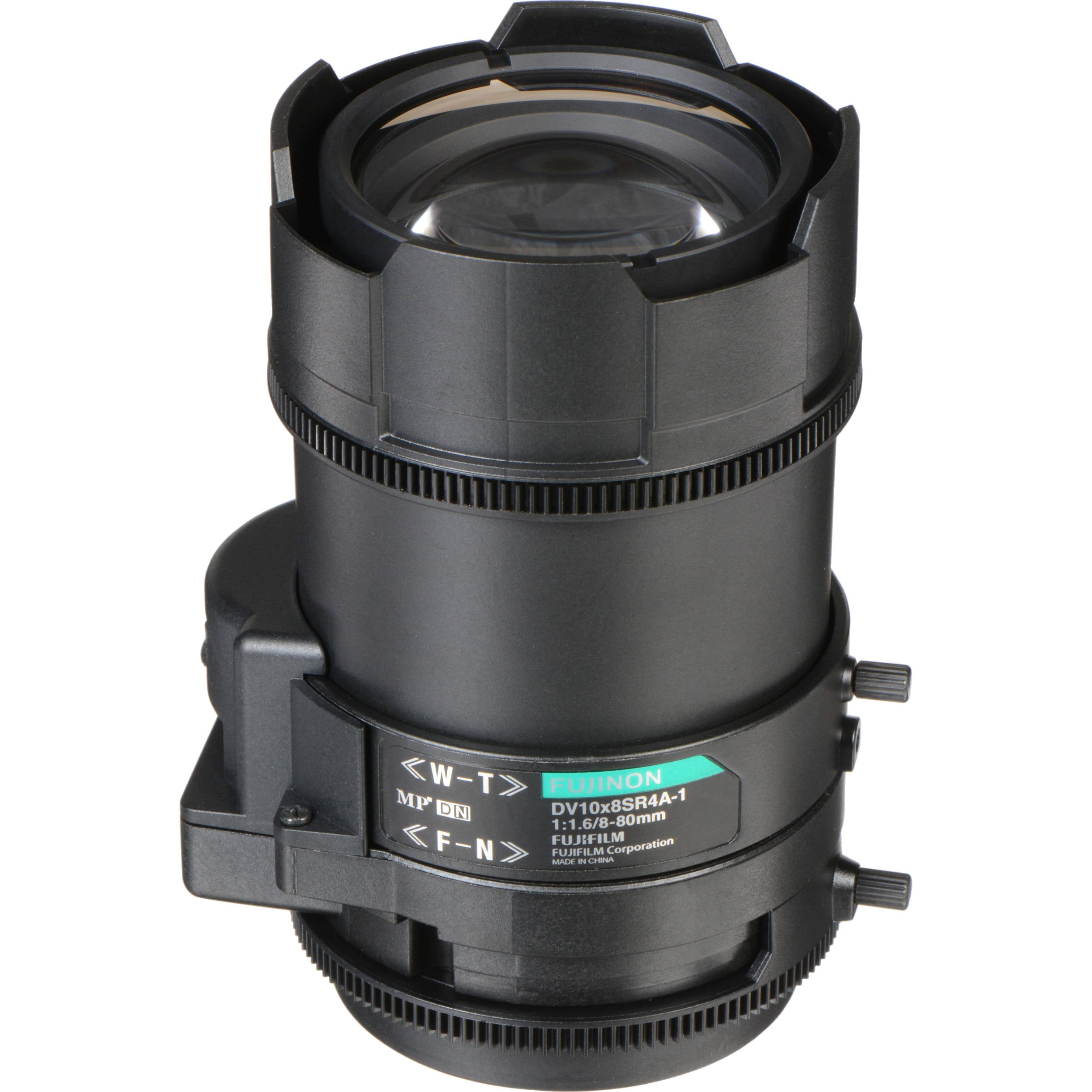 Fujinon Megapixel - 1/2" 3MP Auto Iris  8-80mm, Day Night, C-Mount - DV10x8SR4A-SA1L