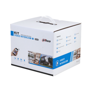 DHI-KTX01(S) - Dahua -DAHUA 2-wire Wi-Fi Hybrid VTO02003F-P+VTH5123H-W Video Intercom kit