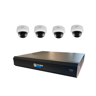 Surveillance Kit 4 - OEM Dahua 8ch NVR 2TB with 4x Sunell Vanda Dome Cameras