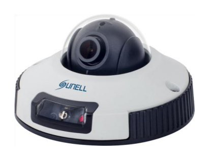 Sunell - 4MP MicroDome, 3.6mm lens, 12VDC/PoE - 0