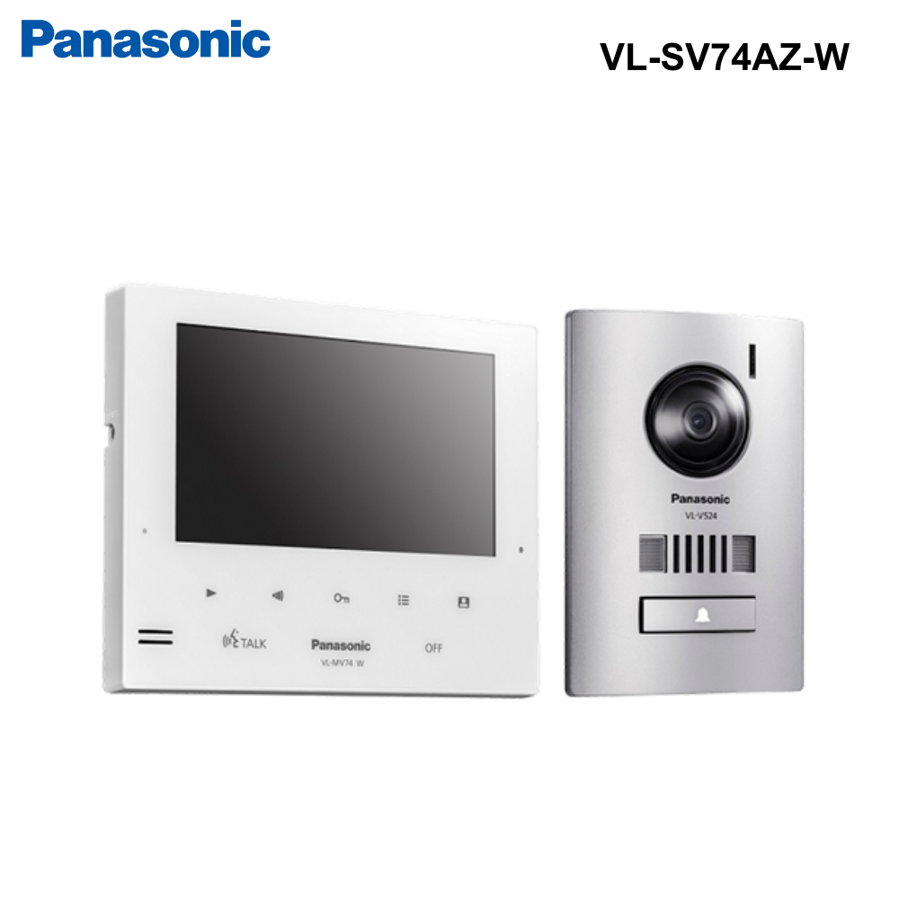MCD-VL-SV74AZ-W - Panasonic Video Intercom kit with 7" Colour Monitor - March 2024 - Cash Only Sales DEAL