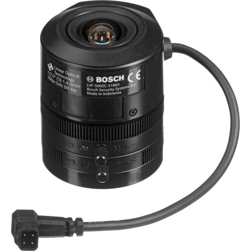 Bosch VLG-2V1803-MP5 - 5MP Lens,1/2" CS-Mount, DC-Iris, 1.8-3mm