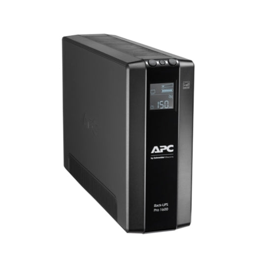 BR1600MI - APC Back UPS Pro BR 1600VA, 8 Outlets, AVR, LCD Interface - 0