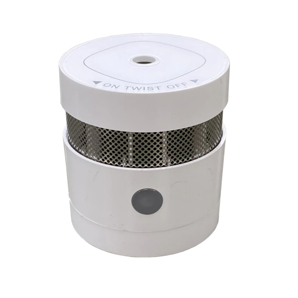 HM-MINI Standalone Mini Smoke Detector with Hush and Test Buttons - 0
