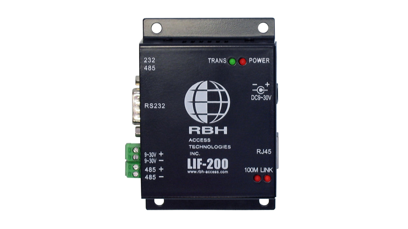 RBH-LIF-200 - RBH LAN Interface Module (TCP/IP) (10/100MB, RS232 and RS485)