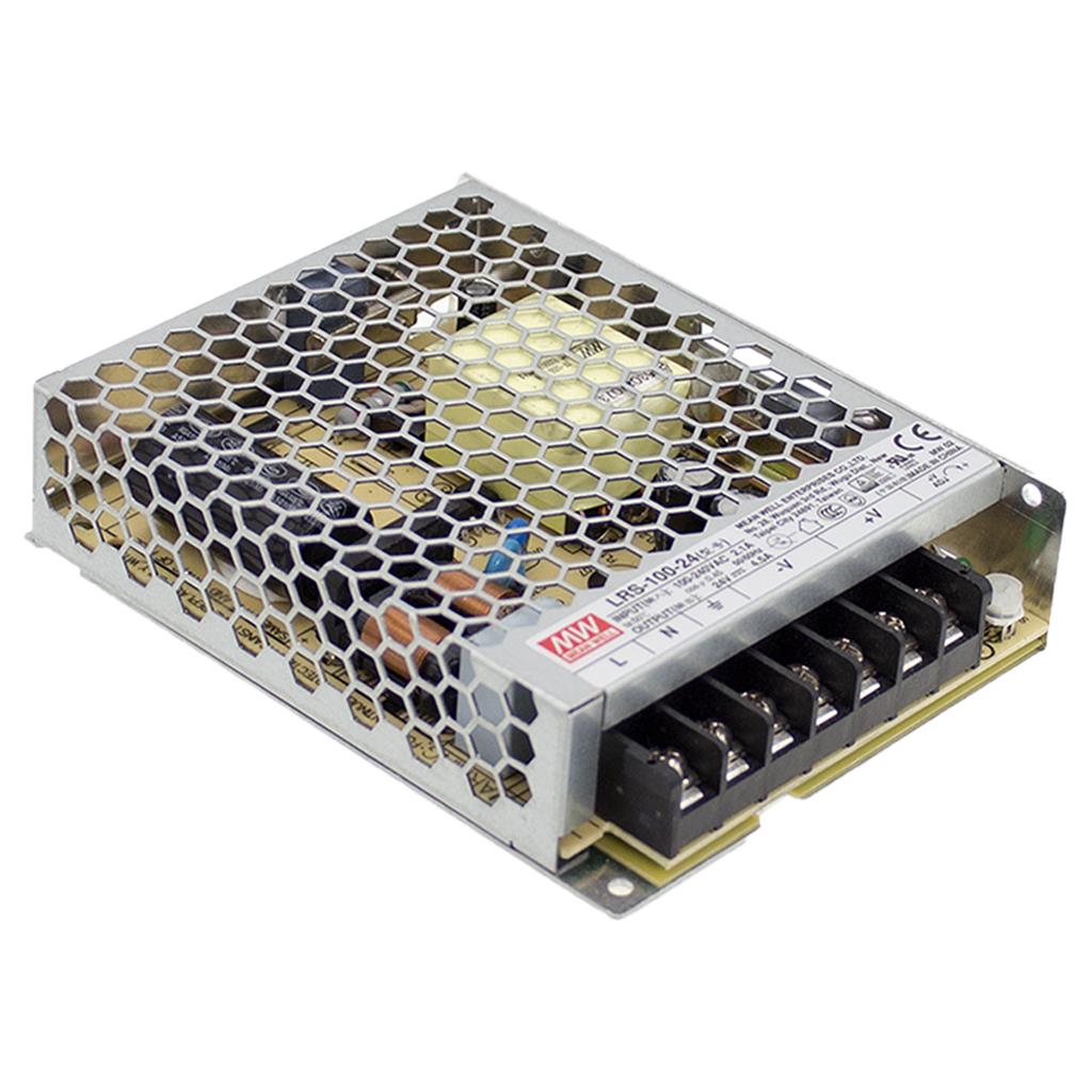 LRS-100-15 - Mean Well Enclosed PSU 15VDC 7A