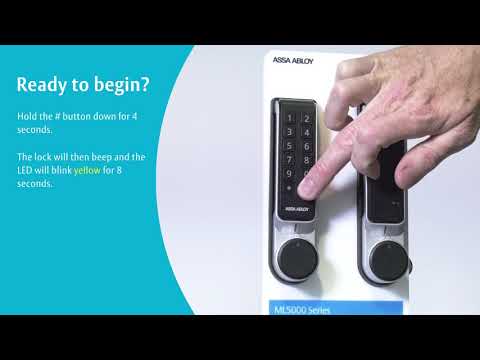 Abloy ML5000 Series Vertical Digital Cabinet Locks with Keypad-5