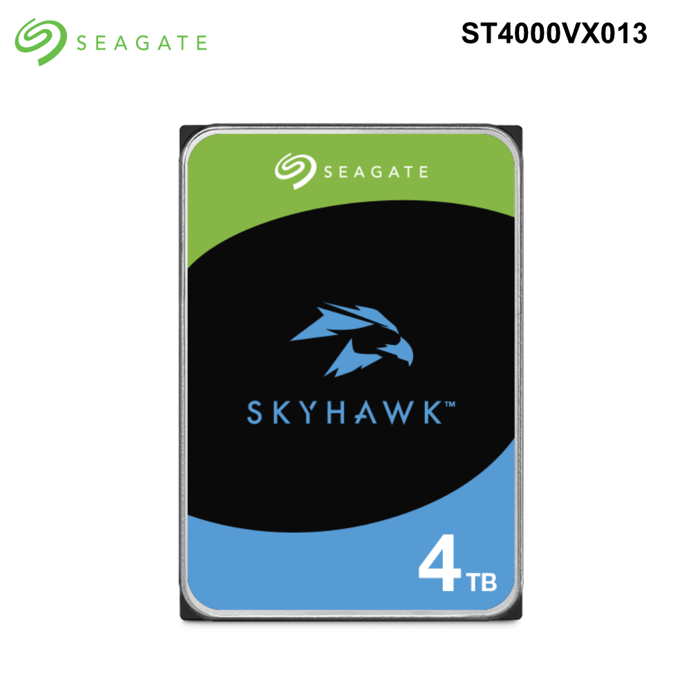 ST4000VX013 - Skyhawk - Seagate Surveillance Internal 3.5" SATA Drive - 4TB - 0