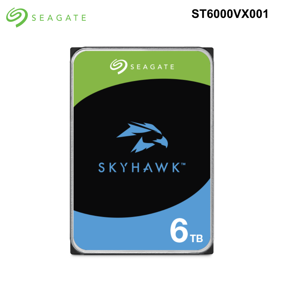 ST6000VX009 - Skyhawk - Seagate Surveillance Internal 3.5" SATA Drive - 6TB - 0