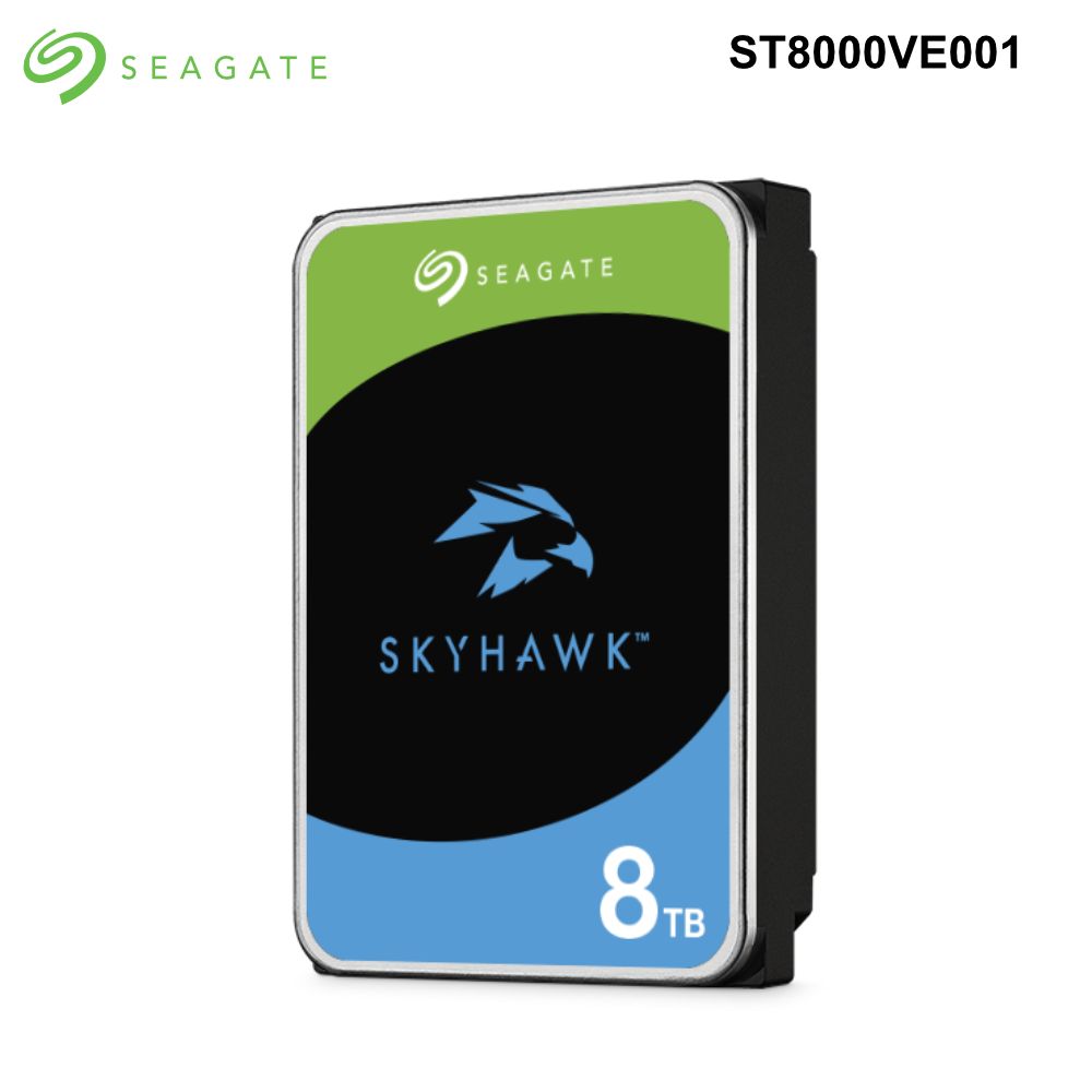 ST8000VE001 - Skyhawk - Seagate Surveillance Internal 3.5" SATA Drive - 8TB - 0
