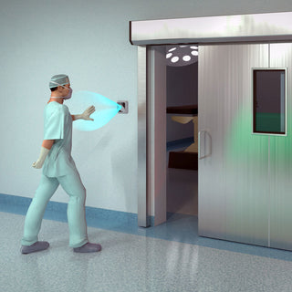 Hotron Clearwave - Hygienic, touchless, automatic door activation switch
