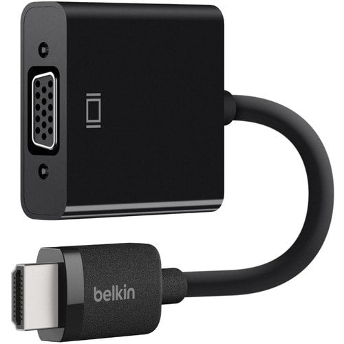 AV10170BT - Belkin HDMI TO VGA Adapter - HDMI/USB/VGA/mini-phone A/V Cable for Audio/Video Device, TV, Projector