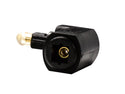 DYNAMIX_TosLink_Right_Angled_Fibre_Optic_Audio_Male_Female_Adapter. 126