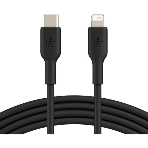 CAA003BT1MBK - Belkin Lightning/USB-C Data Transfer Cable - 1 m Lightning/USB-C Data Transfer Cable for iPhone, iPad