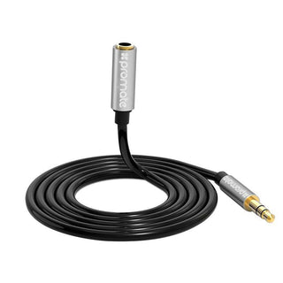 PROMATE_3-in-1_Auxiliary_cable_with_3.5mm_Audio_Cable_splitter._Colour_Black 143