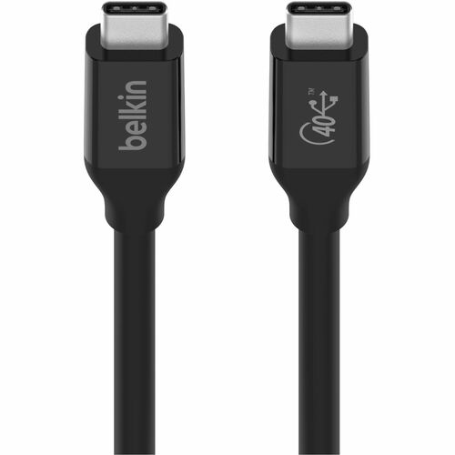 INZ001BT0.8MBK - Belkin USB-C Data Transfer Cable - 80 cm USB-C Data Transfer Cable - First End: USB4 Type C