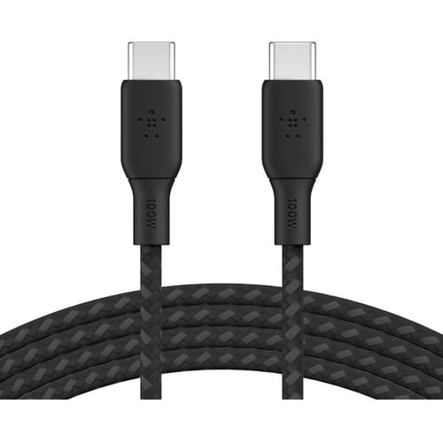 CAB014BT2MBK - Belkin BOOST CHARGE USB-C to USB-C Cable 100W - 2 m USB-C Data Transfer Cable for MacBook, Chromebook, Notebook
